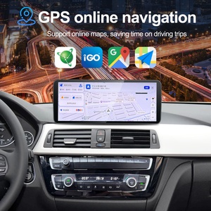 Navihua 12.8inch Car Touch Screen Android GPS Navigation Carplay Radio Accessories Car Stereo for BMW 3 Series NBT 2013-2017 - Product Image 2