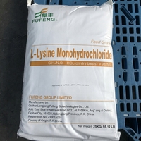 L-Lysine HCl de qualité alimentaire 98,5 % Chlorhydrate de L-Lysine CAS 657-27-2 Acide aminé Additif alimentaire pour volailles, porcs et aquaculture