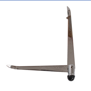 Martillo de percusión de acero inoxidable de 14.5 cm con escala para diagnóstico neurológico, uso hospitalario - Product Image 4