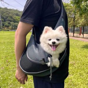 Adjustable Breathable <b>Pet</b> Sling Bag Outdoor Travel Hands-Free Puppy <b>Carrier</b> for Small Dogs Cats - Product Image 3