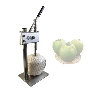 Hand Press Coconut Hole Punching Machine Portable Manual Green Coconut Drilling Equipment