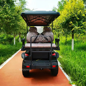 Carrito de Golf Eléctrico de 4 Plazas Más Vendido, Batería de Litio de 48V, 4 Ruedas, Neumáticos Todoterreno, Carrito de Golf Inteligente - Product Image 4