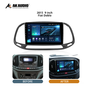 Marco de radio de coche de 9 pulgadas para <span class=keywords><strong>Fiat</strong></span> <span class=keywords><strong>Doblo</strong></span> 2015, sistema de navegación Android con arnés de audio y ABS - Product Image 6