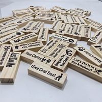 48 Piezas de Bloques de Construcción Traviesos para Parejas, Juego Romántico de Apilamiento para el Día de San Valentín, Noche de Citas, Regalos de Aniversario