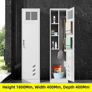 Armadio <span class=keywords><strong>per</strong></span> la pulizia domestica 2026: mobiletto singolo <span class=keywords><strong>per</strong></span> scope e scope, armadio porta attrezzi <span class=keywords><strong>per</strong></span> balcone e disinfezione esterna - Product Image 1