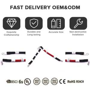 XPB Lityum-iyon Pil Paketi BMS Kablo Demeti, Elektronik Otomotiv Uygulamaları için 8AWG Bakır Tel Adaptör Konnektörü ile - Product Image 4