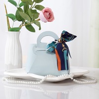 Sac à bijoux en cuir PU de luxe de haute qualité, portable, moderne, avec ruban, pour mariage, personnalisable avec logo, vente en gros