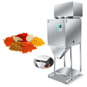 3000g Double-Head Automatic Screw Powder Flour Coffee Tea Powder Filler Dispenser Vertical Filling <b>Weighing</b> Packing <b>Machine</b> - Product Image 1