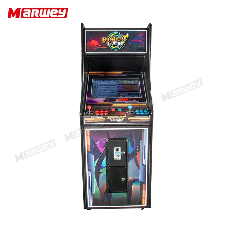 Interior clásico Retro 2070 en 1 Multi juego Stand Up Cabinet Coin Operated Vertical Arcade Gaming Machine