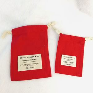 Sac à poussière en coton personnalisé de luxe avec cordon de serrage, grand et recyclable, pour sacs à main et aliments, pour le stockage du pain - Product Image 4