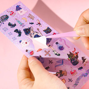 Joytop สติกเกอร์ DIY สำหรับเด็ก,สติกเกอร์การ์ตูนแบบเก๋มีสถาบันสอนมายากลปี1859 - Product Image 1