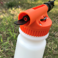 Pulvérisateur d'hydro-semeur pour la croissance des herbes, flacon concentré prêt à l'emploi pour l'application de semences liquides et d'engrais pour pelouse et jardin