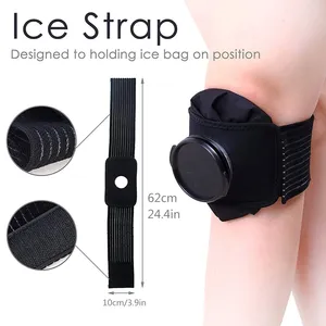 Borsa riutilizzabile per impacco di ghiaccio con impacco di acqua calda fredda per bambini adolescenti adulti lesioni sportive gonfiore denti del giudizio per l'<span class=keywords><strong>allattamento</strong></span> al seno mal di testa - Product Image 4
