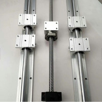 Kit d'assemblage de vis à billes et d'écrou, système de rail de guidage linéaire, 20 pièces