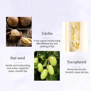 <span class=keywords><strong>Baume</strong></span> à lèvres SPF15 à base de plantes, label privé, biologique, naturel, végétalien, éclaircissant, hydratant, saveur fruitée, waterproof, format échantillon 6g - Product Image 5