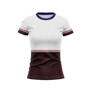 Maillot de rugby sublimé à coupe ajustée pour femme, motif tigre NRL, t-shirt de sport brodé personnalisé pour les fans d'Australie et de Nouvelle-Zélande - Product Image 3