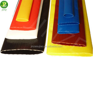Haute qualité <span class=keywords><strong>pas</strong></span> <span class=keywords><strong>cher</strong></span> Fire Lay plat Double tuyau PVC doublure tuyaux d'incendie tuyau de buse d'incendie - Product Image 1
