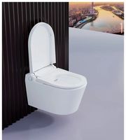 Offre Spéciale : Toilette Intelligente Murale avec Chasse Automatique, Eau Chaude, Bidet Électrique Intelligent et Séchoir