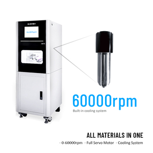 Gusrom GSM <span class=keywords><strong>7X</strong></span> – Équipement de fraisage dentaire 5 axes CAD/CAM pour laboratoire, 60000 tr/min, 2,5 kW, système Syntec Taïwan, faible vibration, CE - Product Image 2