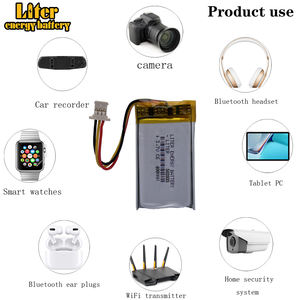 <span class=keywords><strong>3.7V</strong></span> 400mAh <span class=keywords><strong>502035</strong></span> Şarj Edilebilir Polimer Lityum İyon Lipo Pil, 3 Pinli Konnektörlü, UN38.3 IEC62133 MSDS Onaylı - Product Image 4