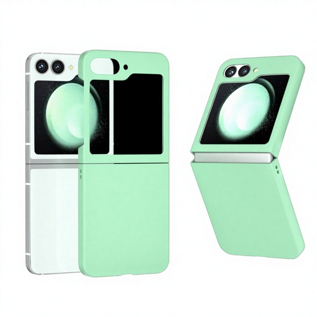 For for Z Flip4/ 5/ 6/ 7Luxury Armored Hinge Tempered Film All-inclusive Hard PC Phone Case
