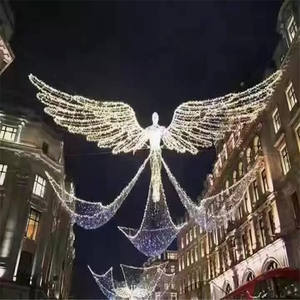 Luces decorativas LED con motivos 2D para instalaciones de arcos colgantes en eventos al aire libre, mercados navideños, festivales y calles. - Product Image 1