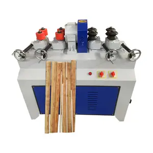 Professional Broom Handle Machinery Sander Mop Round Sticks Polishing Solid Wood Sanding Machine