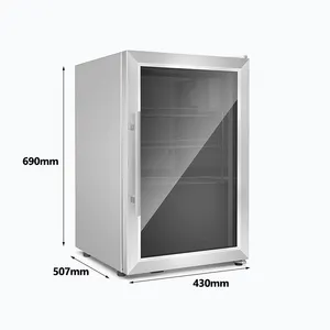 Mini frigorifero da esterno personalizzato dometic in acciaio inossidabile con compressore