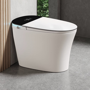 Toilette intelligente automatique sans limite de pression d'eau, avec siège chauffant et buse autonettoyante - Product Image 1