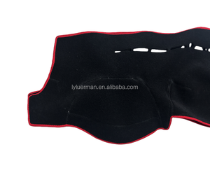 Funda de Lujo para Tablero de Instrumentos Luerman, de Poliéster Negro, para <span class=keywords><strong>Hyundai</strong></span> <span class=keywords><strong>Tucson</strong></span> <span class=keywords><strong>2005</strong></span>, Protección y Decoración, Ajuste Universal, Venta al por Mayor en China - Product Image 2