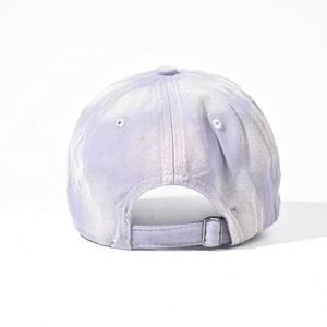 Arrival Fashion Trendy Women Men Stylish <b>Tie</b> Dyed Structured Distressed Baseball Cap with Cut Destroyed Bill - Product Image 3