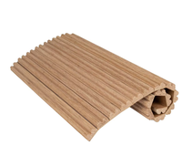 Panneaux muraux en bois flexible MDF insonorisants sur mesure pour plafond, intérieur et extérieur résidentiel et commercial