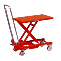 Mesa elevadora de tijera de bajo precio, mesa elevadora manual hidráulica, mesa elevadora de tijera móvil