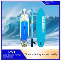 Planche à pagaie gonflable tout usage SUP, PVC épaissi, pliable, durable, écologique, portable, haute résistance, stable, pour le surf