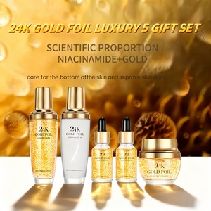 Conjunto de Cuidados com a Pele Clareador e Firmador de 5 Peças com Vitamina C e Ouro 24K - Product Image 6
