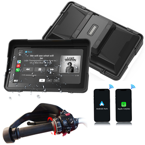 สำหรับมอเตอร์ไซค์ขนาด 7 นิ้ว รองรับ Carplay รุ่น 1250gs Adv 1200gs Adv IP67 พร้อมกล้องติดรถมอเตอร์ไซค์ Carplay และระบบตรวจวัดแรงดันลมยาง (TPMS) ป้องกันน้ำได้ - Product Image 1