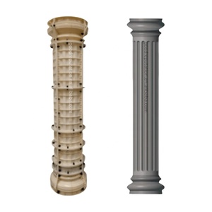 Ventas Directas de Fábrica: Encofrados de Plástico para Columnas de Hormigón, Moldes de <span class=keywords><strong>Pilares</strong></span> <span class=keywords><strong>Romanos</strong></span> para Columnas Redondas Ajustables Decorativas - Product Image 5