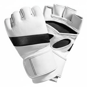 Cantidad a granel Guantes de entrenamiento de boxeo profesionales Diseño personalizado Guantes de cuero de PU MMA Guantes de cuero MMA baratos - Product Image 1