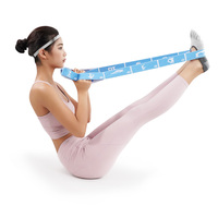 Bandas de Resistencia Multifuncionales para Adelgazar, Correa de Yoga, Banda Elástica de 8/10/12 Secciones, Entrenamiento Latino, Baile, Pilates, Gimnasia