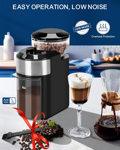 Molinillo de Café Eléctrico en Oferta, Molinillo de Café Eléctrico Comercial Automático con Muelas Planas Cónicas para Espresso - Product Image 3