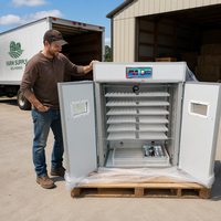 Incubateur d'œufs populaire Xm18e, entièrement automatique et contrôlé par ordinateur, capacité de 1056 œufs
