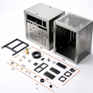 Custom Sheet Metal Fabrication <b>Powder</b> Coated Steel Electronic Enclosure Industrial Control Cabinet OEM ODM Direct Factory - Product Image 3