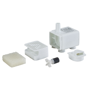 Pompe à eau pour animaux de compagnie <span class=keywords><strong>mini</strong></span> DC 5V, fontaine à eau pour chat, moteur de fontaine à eau pour animaux de compagnie, distributeur d'eau pour animaux de compagnie, connecteur USB avec adaptateur secteur - Product Image 3