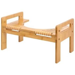 <b>Bamboo</b> Toilet <b>Stool</b> Footrest For Elderly Pregnant Women Children Squat Booster Aid Defecation Multifunctional Disassembly - Product Image 1