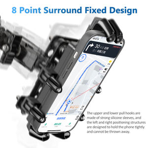 Gub P60 Schokabsorpt Aangepaste Motorfiets Telefoon Moto Ondersteuning Fiets Stuur Stand Mount Scooter Motor Fiets Telefoon Houder - Product Image 5