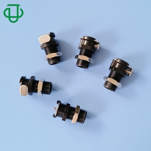 Valved None-Valved <b>quick</b> <b>connector</b> with Thread Low Pressure <b>quick</b> release Plumbing <b>Connector</b> Injection Molding black color - Product Image 2