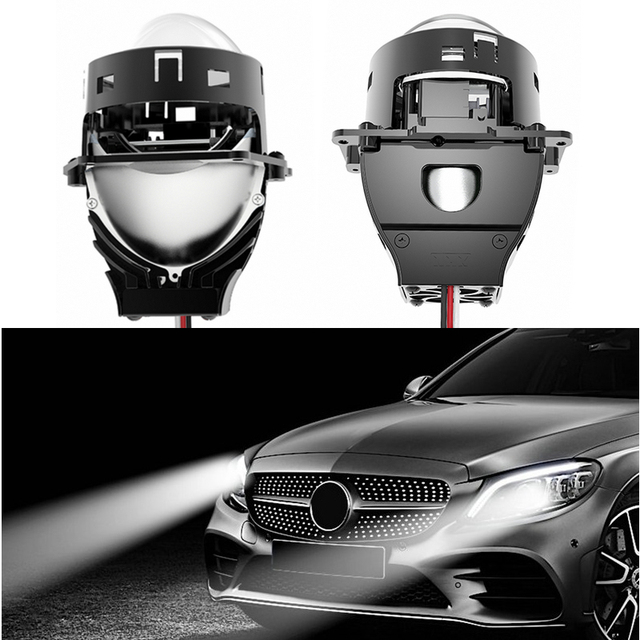 Factory Price Auto Car Head Light 3.0 Inch Bi LED Projector Lens Hi/Lo Beam Conversion Kit-6000K for Hella 5 Bracket