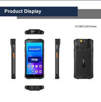 PDA Industrial Resistente con Android 11, Escáner de Código de Barras 2D, Resistente al Agua IP68, Pantalla de 5.5 Pulgadas, 4GB+64GB de Memoria, Stock de Almacén