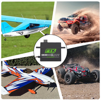 Servomoteur RC en métal haute pression et haute puissance PTK 6830 MG 30 kg 180° pour voiture RC Hohua Leihu TRX4