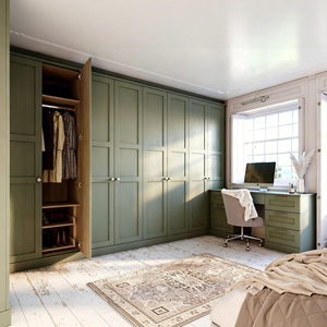 Meubles de chambre à coucher personnalisés BALOM, armoire en <span class=keywords><strong>bois</strong></span>, placards, armoires intégrées, armoires de rangement pour vêtements - Product Image 1